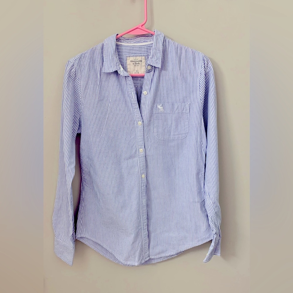Abercrombie & Fitch Stripes Button Down Shirt